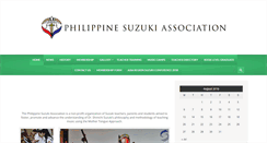 Desktop Screenshot of philippinesuzuki.org