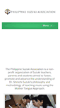 Mobile Screenshot of philippinesuzuki.org